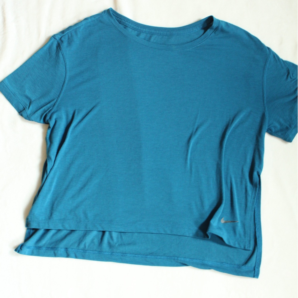 Nike yoga Teal Women's Top